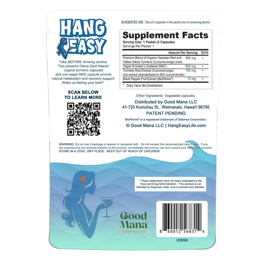 Hang Easy — Pack of 4